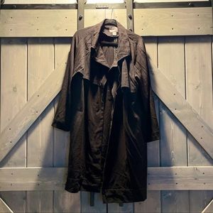H&M Black Trench Coat